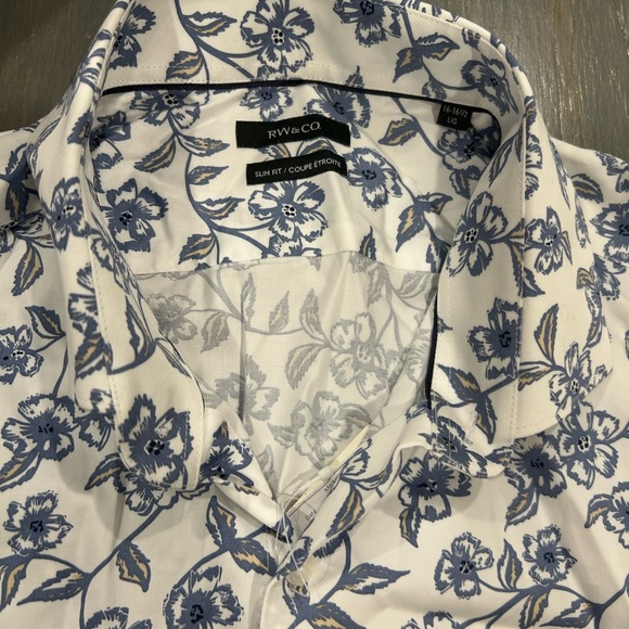 NWOT RW&Co slim fit shirt - Picture 3 of 6
